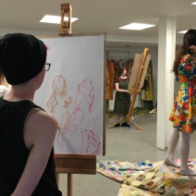 Drawing at the Saatchi Gallery